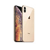 Blumpie gold iPhone Xs Max showing front and back with detailed display, buy iPhone Xs Max Egypt